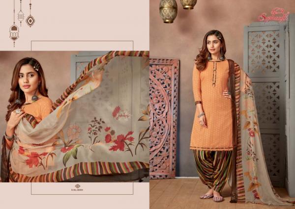 Surmaaya Saanchi Patiyala Cotton Fancy Festive Wear Salwar